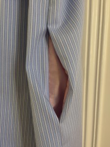 Maternity shirt dress, pocket